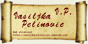 Vasiljka Pelinović vizit kartica